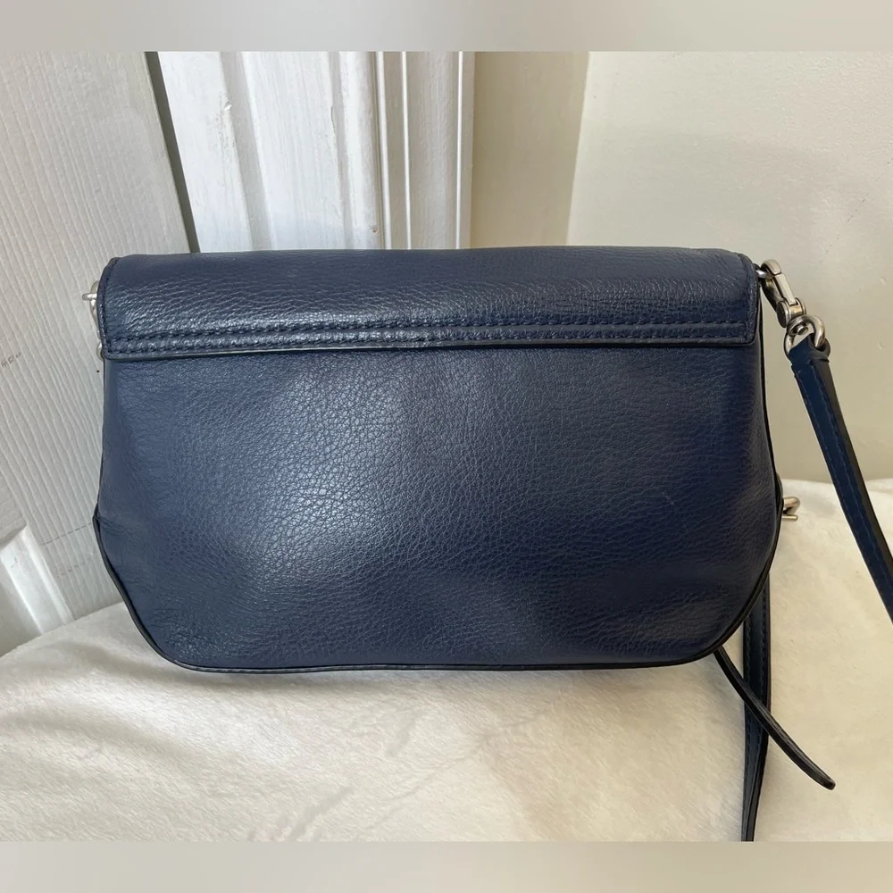 EUC Marc by Marc Jacobs blue leather crossbody bag